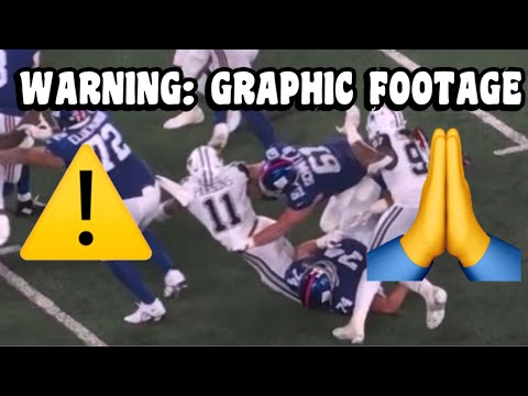 Micah Parsons ‘NASTY’ LEG INJURY 🙏😳 Cowboys Vs Giants 2024 highlights