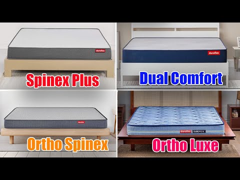 Duroflex Mattress Comparison 2025 (Orthopedic vs Duropedic vs Reversible vs Bounce vs Back Magic)