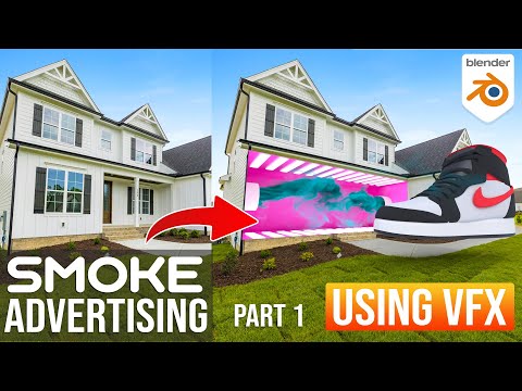 How To Create CGI Ads Using VFX in Blender | Blender VFX Tutorial | Part 1