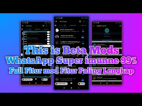 WhatsApp 99% imunne Primario Full Fitur (Monster Wa V6)