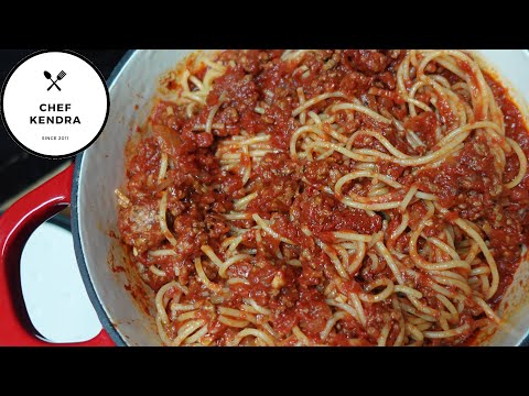 Spaghetti with Meat Sauce!