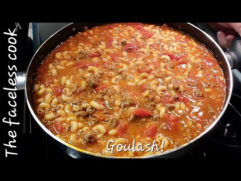 Goulash, awesome comfort food!