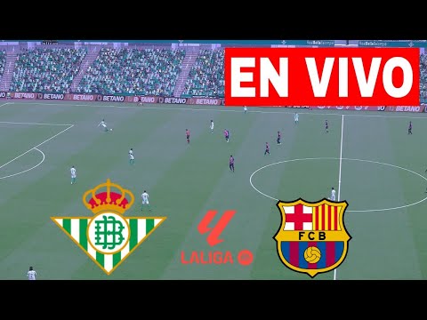 🔴 EN VIVO - REAL BETIS VS BARCELONA EN VIVO / - LIGA ESPAÑOLA 2024 | eFootball PES 21Gameplay