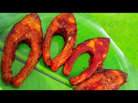 Fish Fry in Tamil | Vaval Fish Fry | வெளவால் மீன் வறுவல் | Pomfret Fish Fry in Tamil | Fish Fry