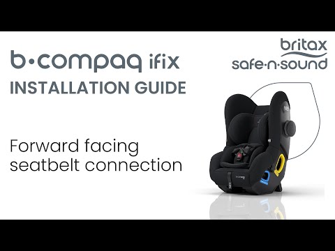 Seat Belt Installation in Forward Facing Mode for B-Compaq | BRITAX SAFE-N-SOUND