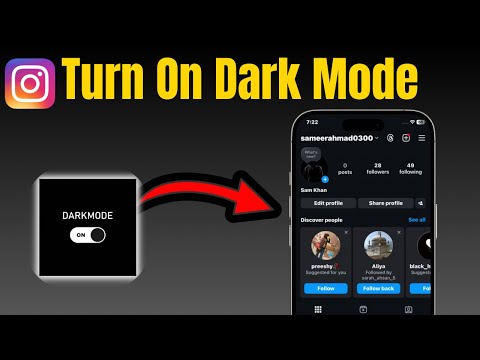 Turn ON DARK Mode In Instagram in IOS/Android | Dark Mode | Instagram