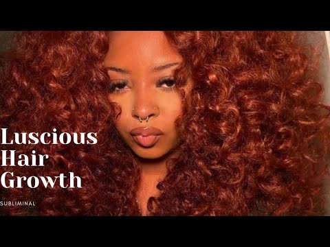 Grow Luscious, Shiny, Dense, and Rich Hair | Powerful Subliminal for Rapid Hair Growth