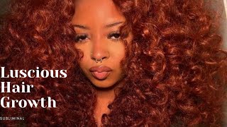 Grow Luscious, Shiny, Dense, and Rich Hair | Powerful Subliminal for Rapid Hair Growth