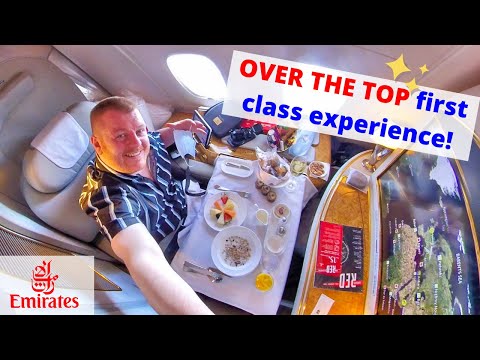 I flew EMIRATES FIRST CLASS during the PANDEMIC - was it worth it?