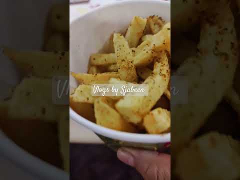 Yummy masala Fries 🍟@vlogsbysjabeen6603 #vlogsbysjabeen #sjabeen #fries #food #foodie #vlog