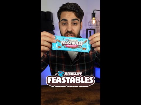 Can you melt a Mr. Beast Feastables Chocolate Bar With A Flashlight?! #shorts