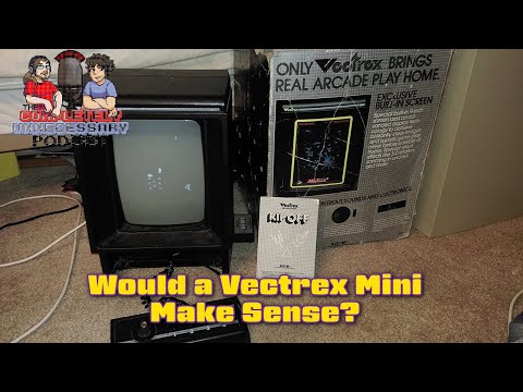 Vectrex Mini a Good Idea, When Will Disc Consoles Fail - #CUPodcast Voice Messages #78