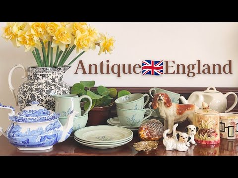 Staying in a 600-year-old English hotel│2days trip countoryside in England  enjoy antiques & vintage