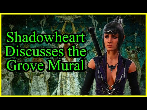 Shadowheart Discusses the Grove Mural | Episode 8 | Dark Urge Shadowheart Run | Baldur's Gate 3