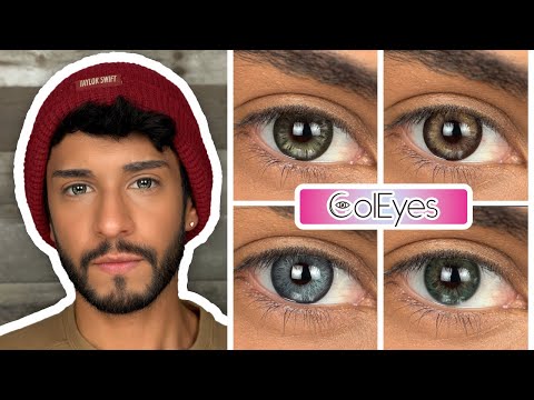 COLEYES Contact Lens Review! | Colored Contacts For Brown Eyes 👀✨