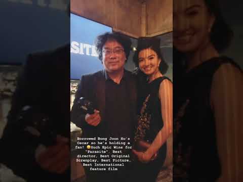 Oscar Parasite After Party from Raline Shah's IG Story