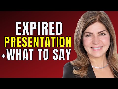 Realtors!!! SAY This..."Expired Listing Presentation" To Get 1 Listing A Day!