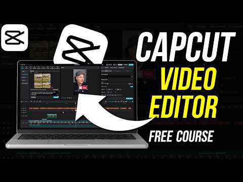 CapCut Tutorial for Mac and PC 2024 - Best Free Video Editor