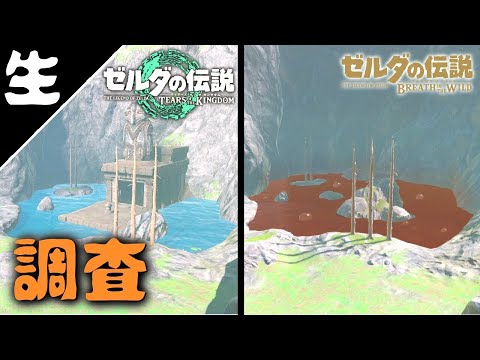 生【考察視点の】ティアーズオブザキングダム　消えた底なし沼の謎を追う