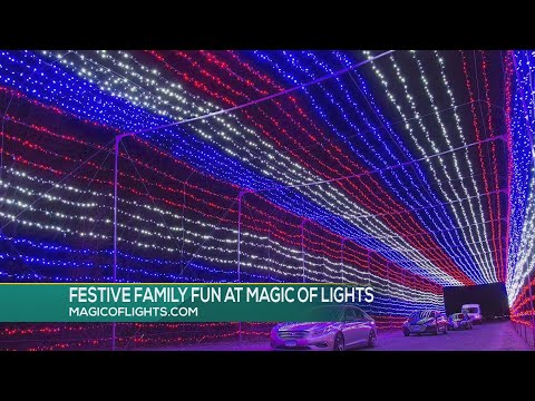 Magic of Lights at Hollywild Animal Park dazzles until January 4th