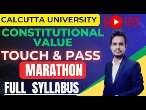 CONSTITUTION VALUES I MARATHON I B.COM 1ST SEM I #calcutta_university #cu #calcuttauniversity #CCF