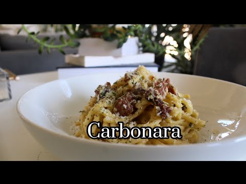 Carbonara Pasta for breakfast! 🤯