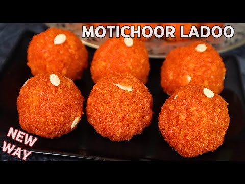 Homemade Motichoor ladoo| Easy Motichoor Ladoo Recipe| Festival Sweets| Motichoor Laddu| motichoor