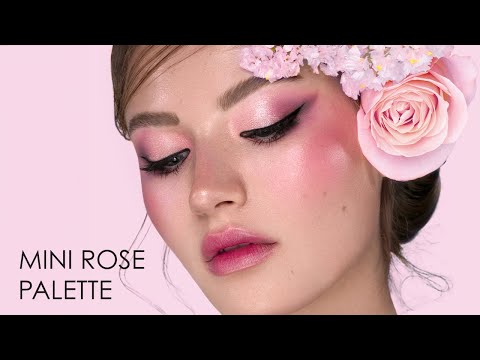 Moody Doll Look ft. MINI ROSE EYESHADOW PALETTE | Natasha Denona Makeup