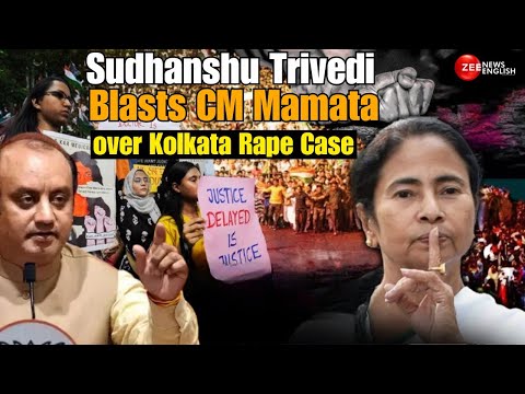 Supreme Court on Bengal: BJP's Sudhanshu Trivedi Target CM Mamata over Kolkata Doctor Rape Case