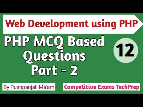 PHP MCQ Based Questions (Part -2) in Hindi