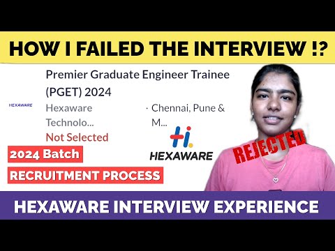 Hexaware Interview Experience in Tamil (2024) | Hexaware Recruitment Process| Failed EC interview