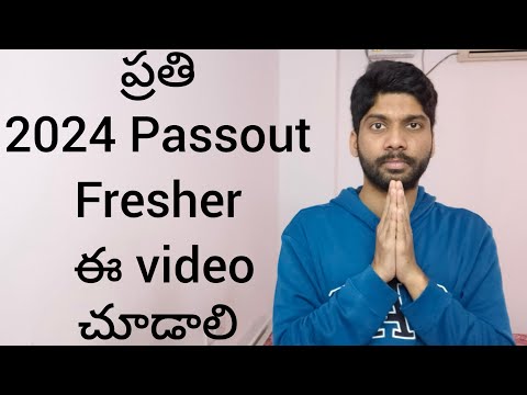 My Dear 2024 Passouts Freshers (Telugu)