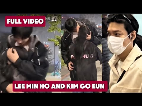 FULL VIDEO! BEFORE THEIR ARRIVAL LEE MIN HO AND KIM GO EUN WAS CAUGT ON CAM! (CONFIRMED)