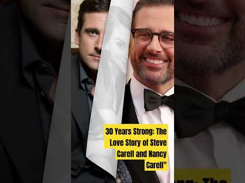 30 Years Strong: The Love Story of Steve Carell and Nancy Carell#hollywood#viral