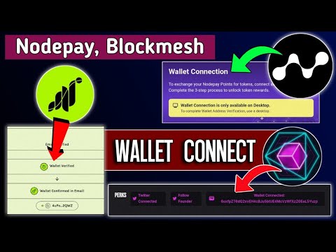 Nodepay Wallet Connect Mobile | Blockmesh Wallet Connect | Grass Wallet Connect Error Solved #crypto