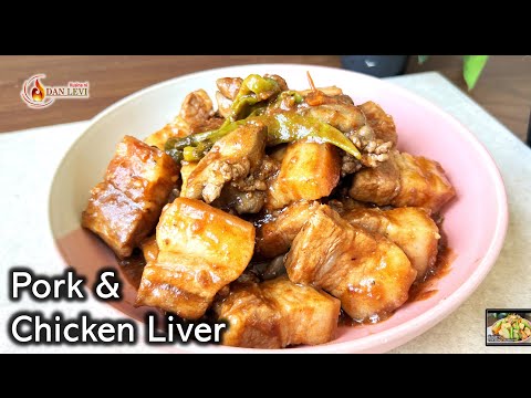 PORK AND CHICKEN LIVER recipe | Simple and Easy