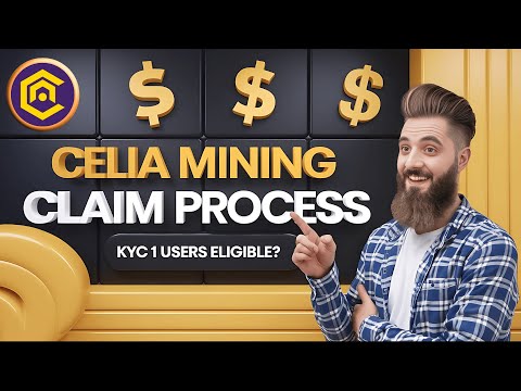 How to Claim and Withdraw Celia Mining Token|| Celia KYC 1 Eligible or not || Full Process