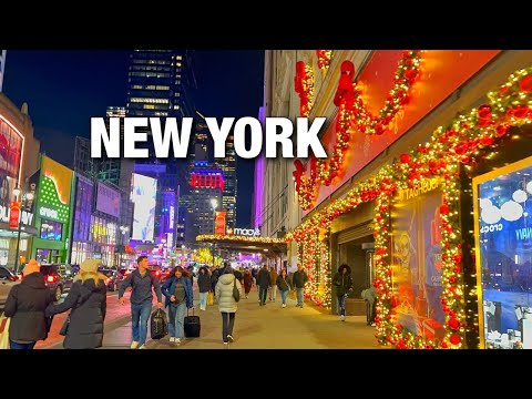 New York City LIVE Manhattan on Monday (December 2, 2024)