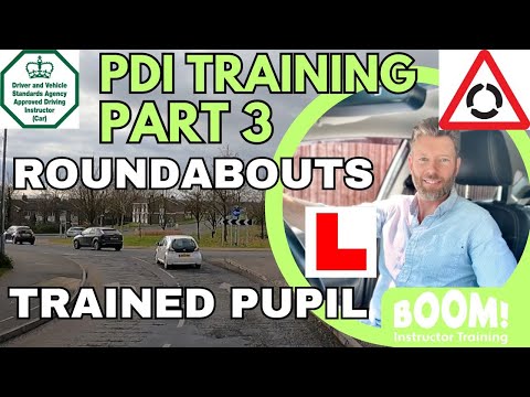 PDI tutorial: Lane discipline and judgement at roundabouts