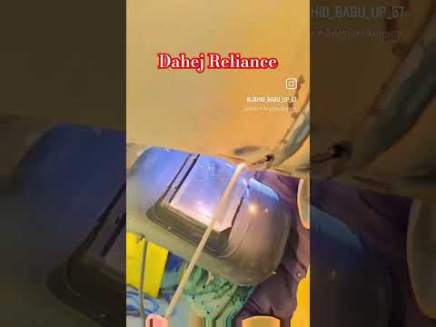 #Dahej Reliance TV and arc welding #trending #viralvideo!!&