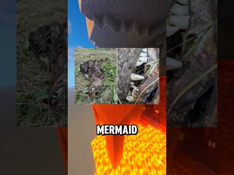 mermaid discovered washed up on shore #interesting #facts #bizarre