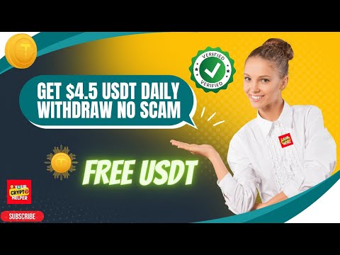 🥰Get Free USDT Everyday 🔥 Register and get 200$ 🔥 Deposit 8$ & activet account 🔥#freecrypto