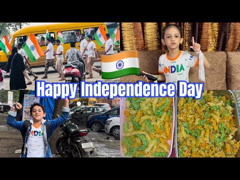 Happy Independence Day 🇮🇳| Tricolour Pasta 🍝 | Road Par Nikle Senik👍🏻