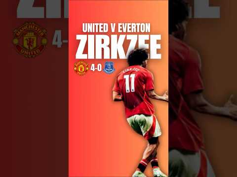 A Brace for Zirkzee #manchesterunited #manunited #zirkzee #football