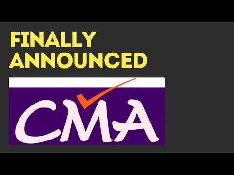 Finally Announced! #CMAExams