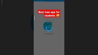 Best loan app for students // don't miss it #loan #money 🤑 #shorts #shortsfeed