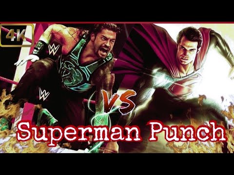 #romanreigns vs #superman wwe #roman reigns new fight#romanreigns fight