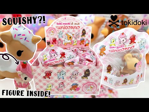 OPENING tokidoki toki mochi DONUT UNICORNO BLIND BOXES! UNICORNO SQUISHIES AND FIGURES?!