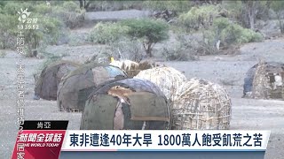 非洲肯亞北部連3年旱災 居民僅靠野果維生｜20220810 公視新聞全球話