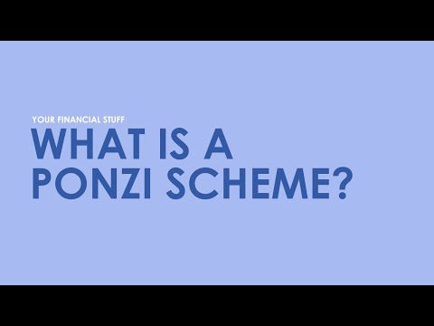 What is a Ponzi Scheme? Explained.